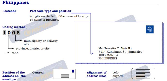 菲律宾信封例子